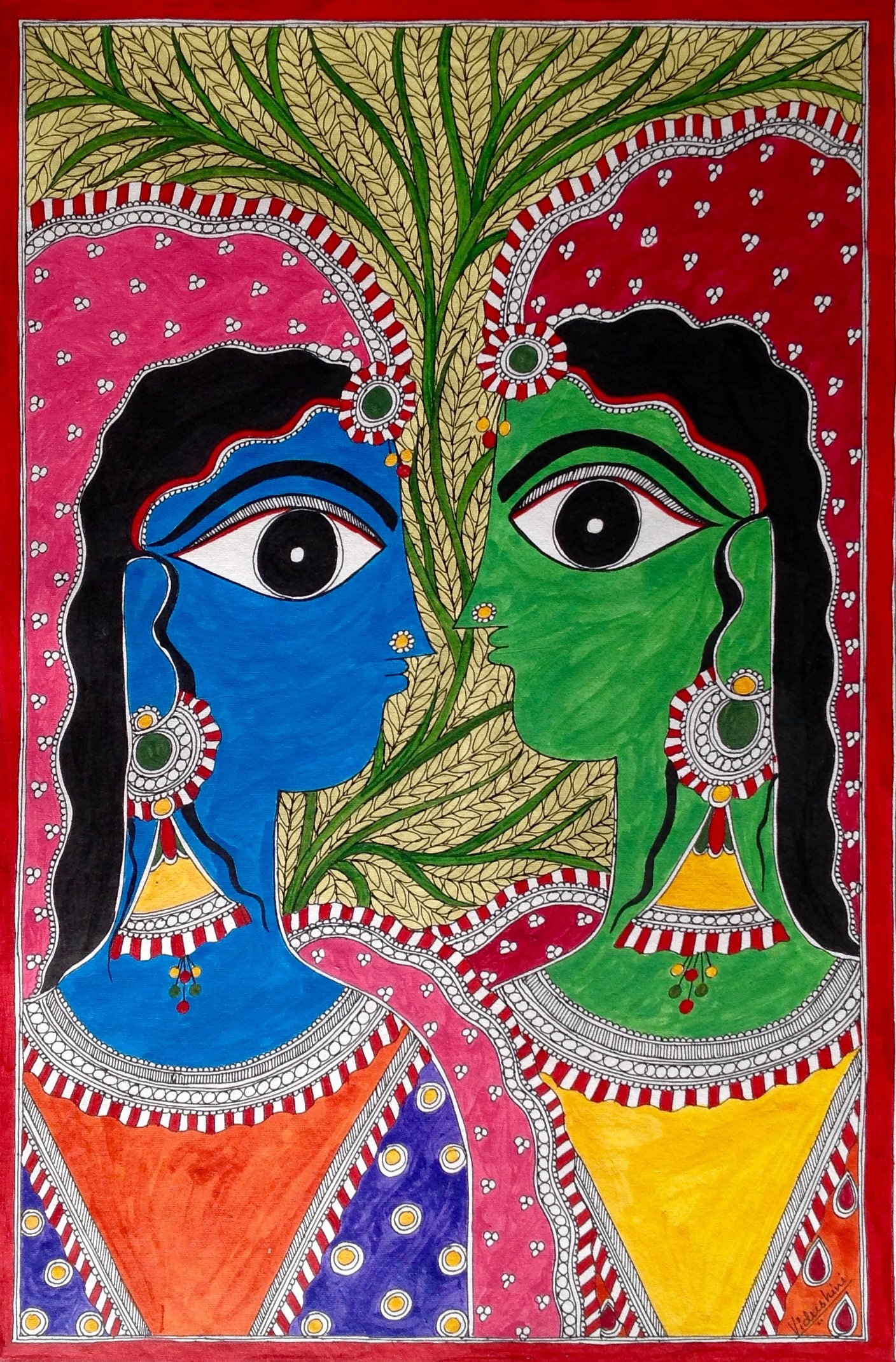 Madhubani paintings - Indian traditional Art
