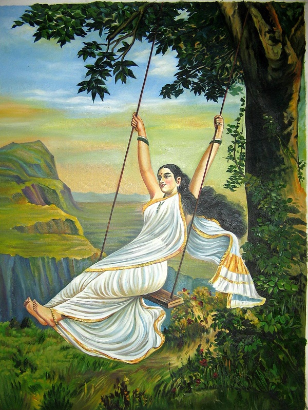 Mohini - Indian Women Paintings